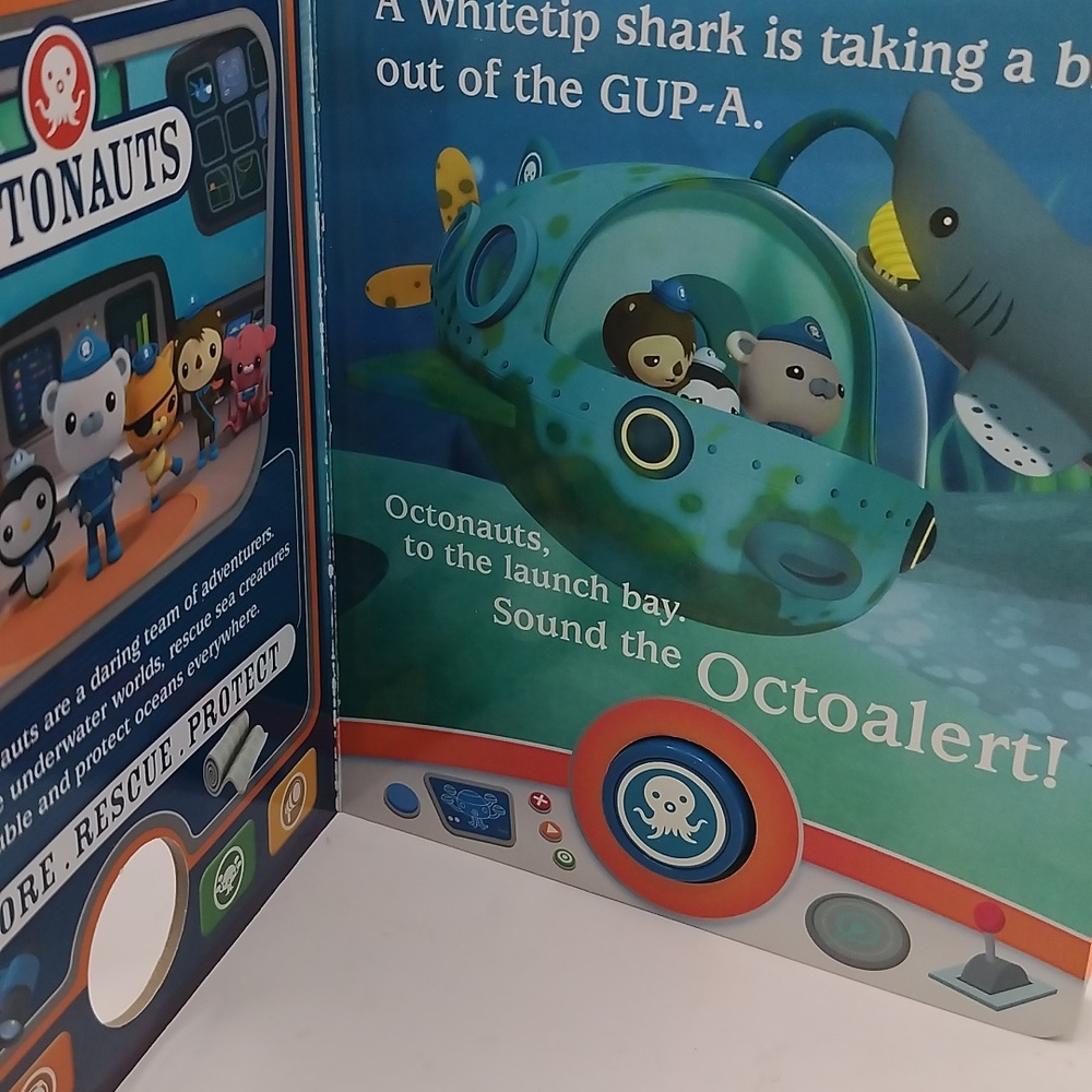Octonauts Meet The Crew Board Book With Sounds UK 2011 RARE COLLECTIBLE - Picture 4 of 17